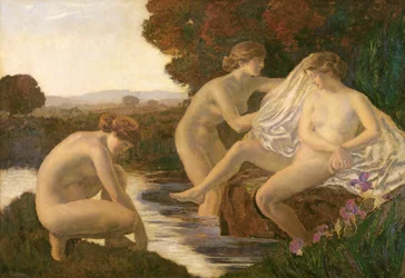 El baño de Diana, 1920